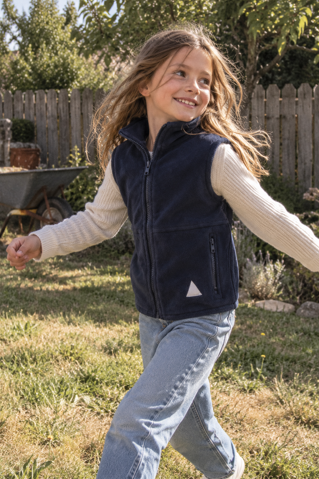 Veste polaire sans manche enfant — photo 2
