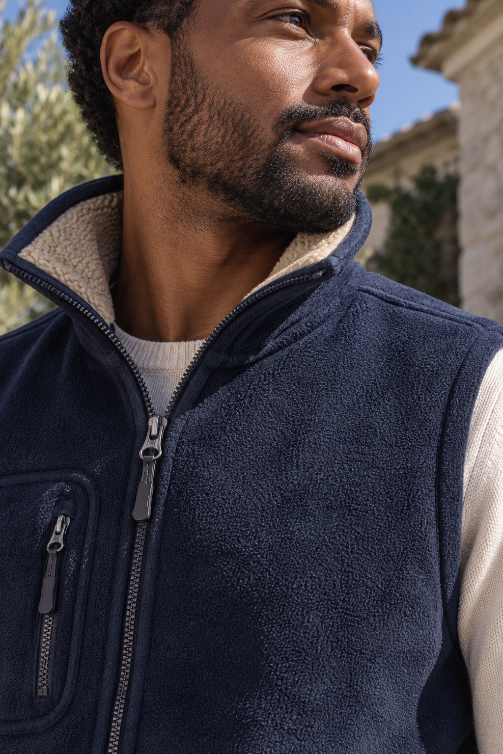 Veste sans manche polaire unisexe — photo 2