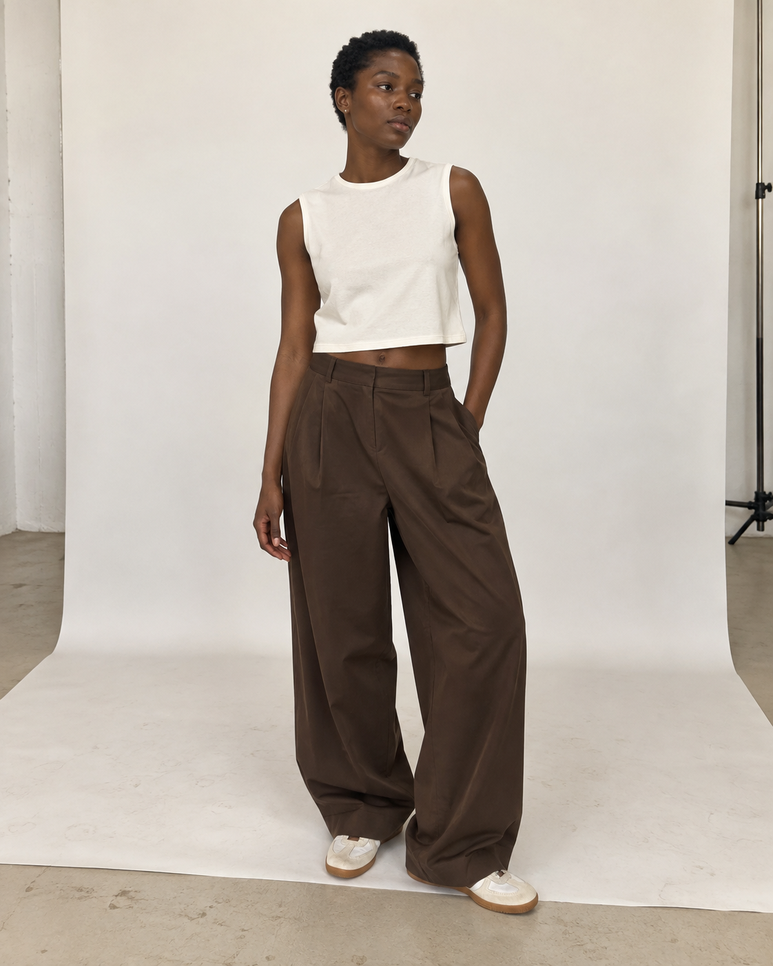 T-shirt écoresponsable crop femme — photo 2