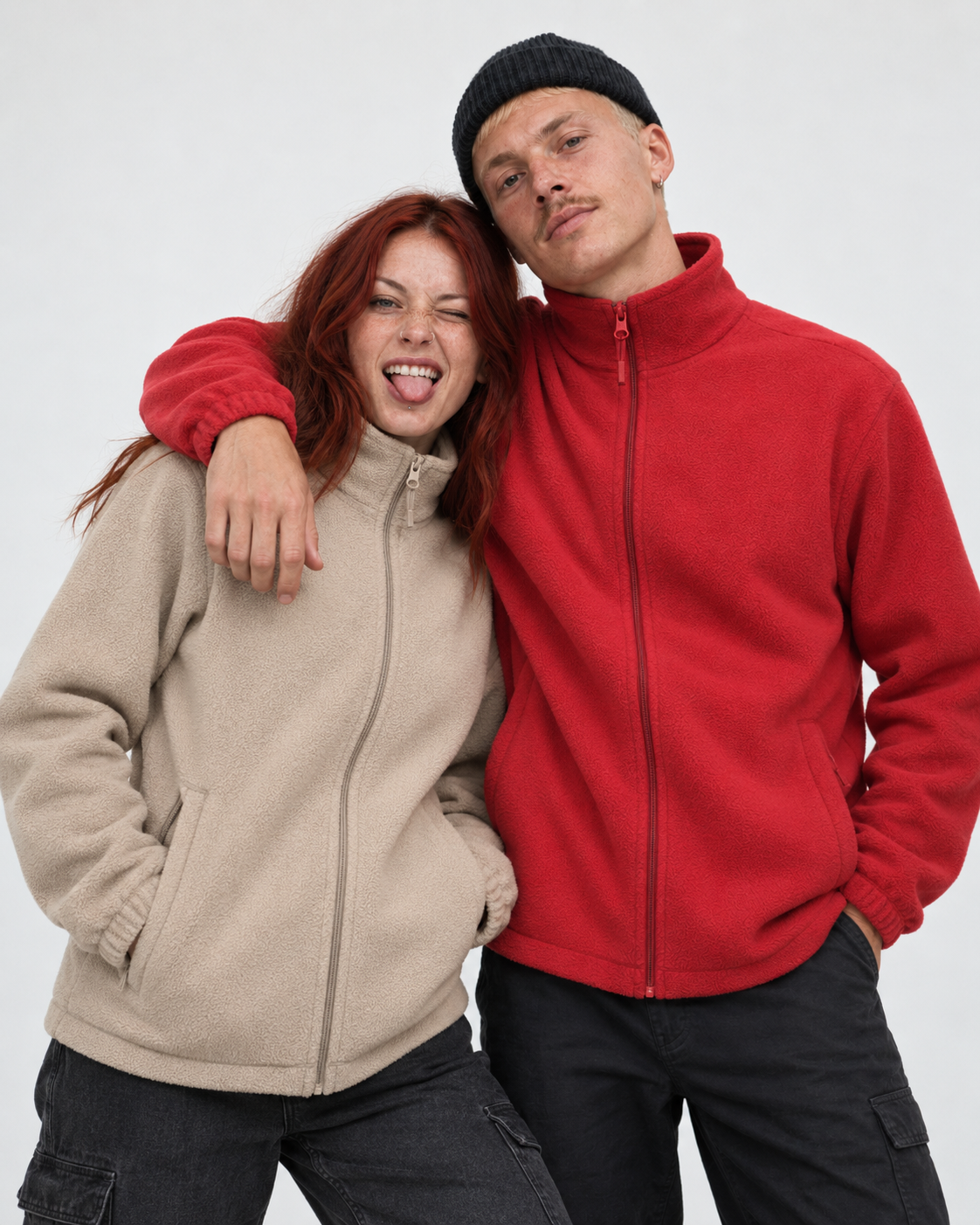 Veste polaire unisexe — vue du produit