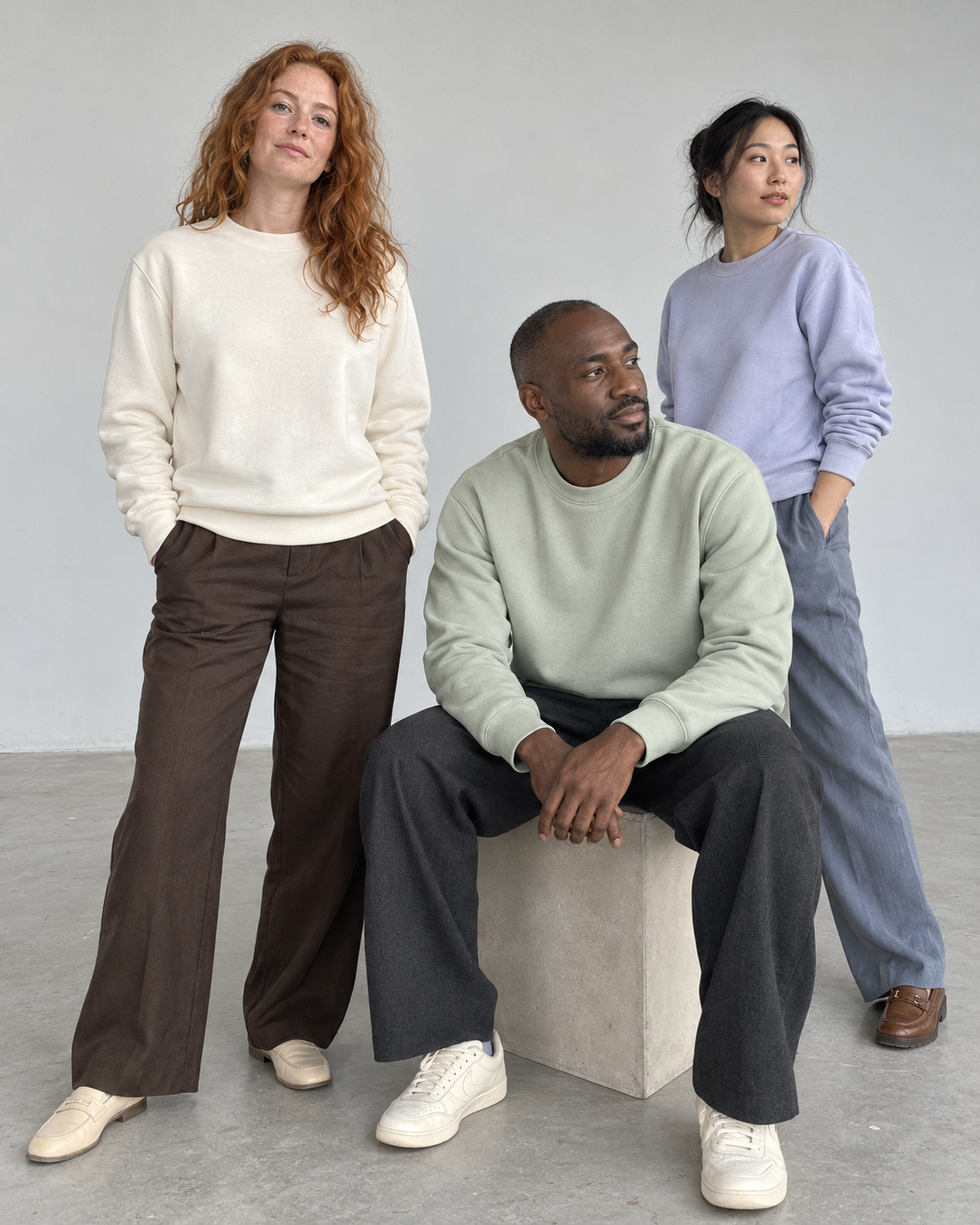 Sweat-shirt unisexe — vue du produit