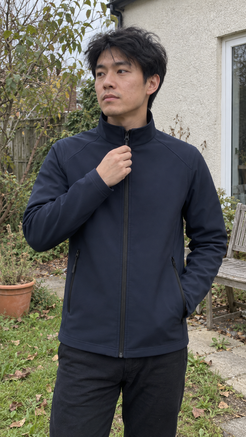 Veste softshell 2 couches homme