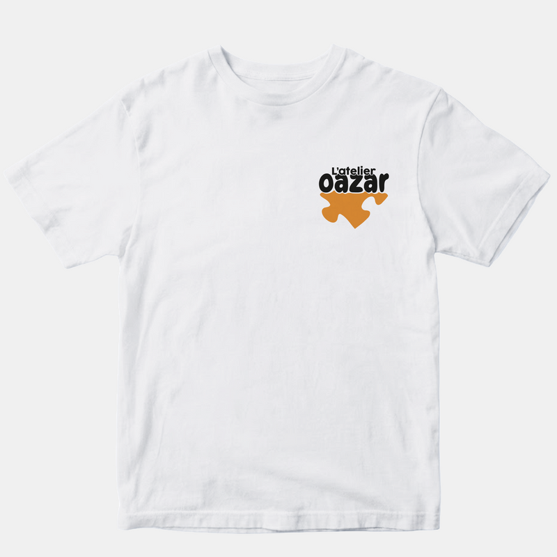 T-shirt L'atelier oazar - Blanc