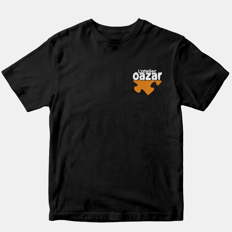 T-shirt L'atelier oazar - Noir