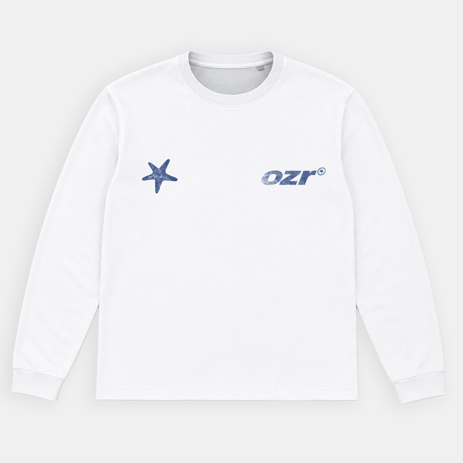 Starfish Longsleeve - Blanc