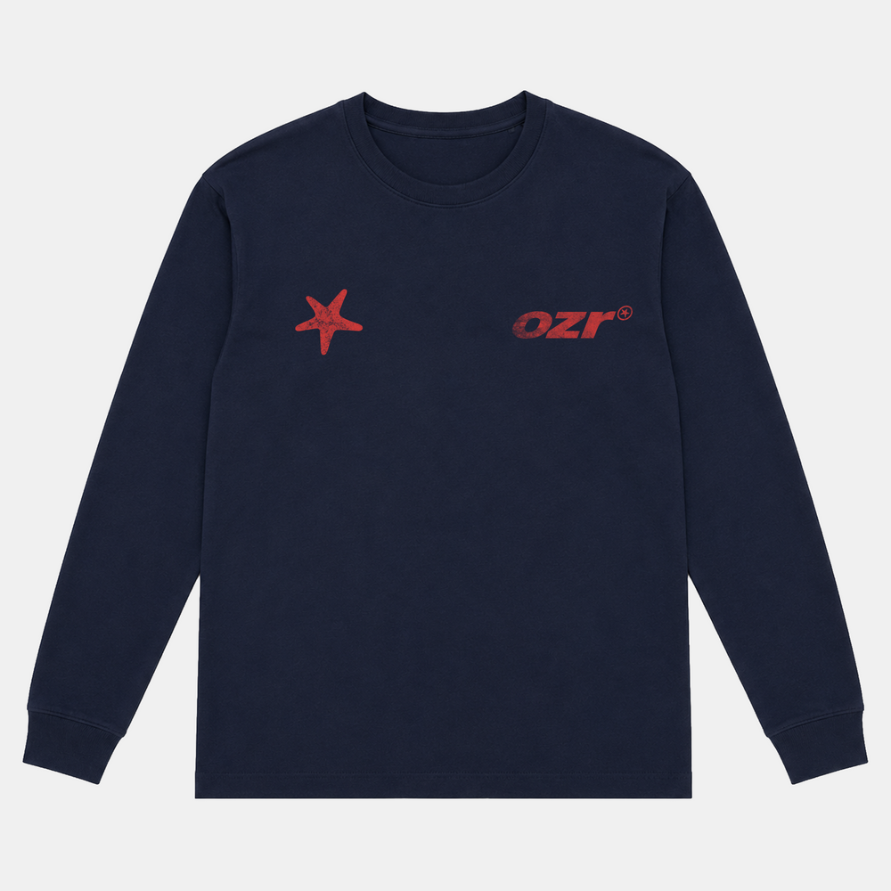 Starfish Longsleeve - Bleu