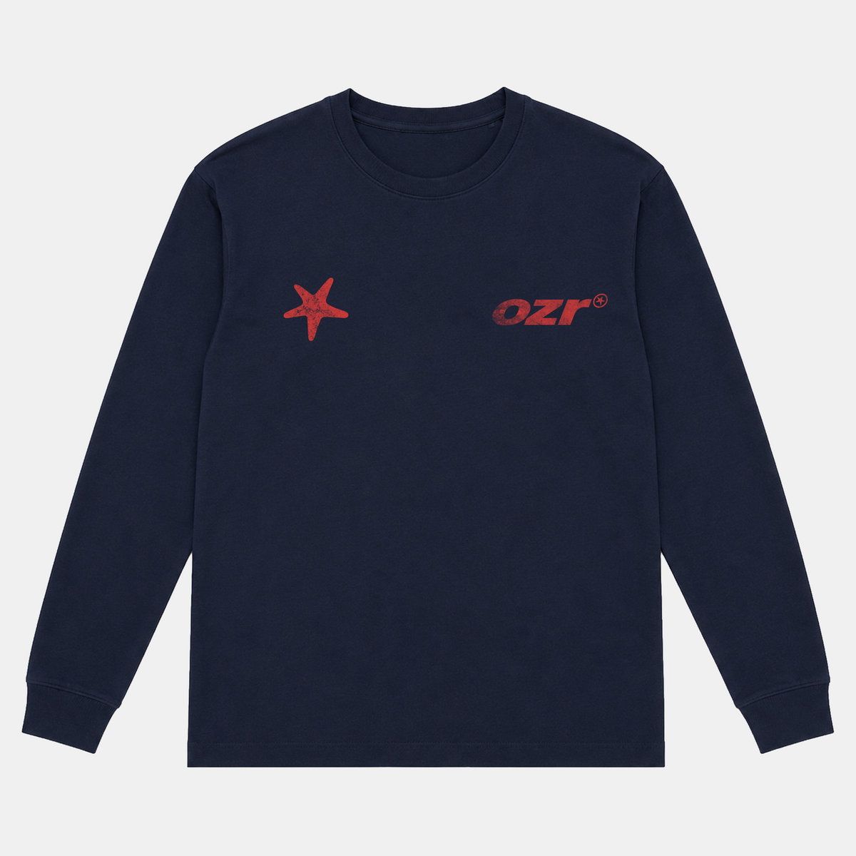 Starfish Longsleeve - Bleu — vue du produit