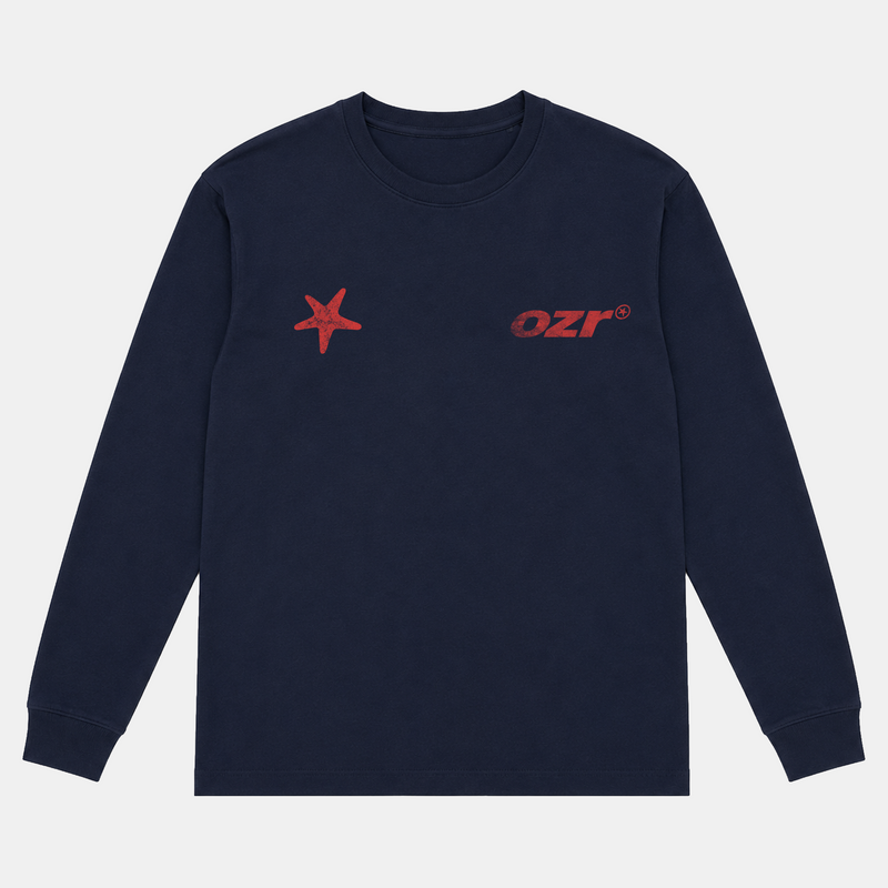 Starfish Longsleeve - Bleu