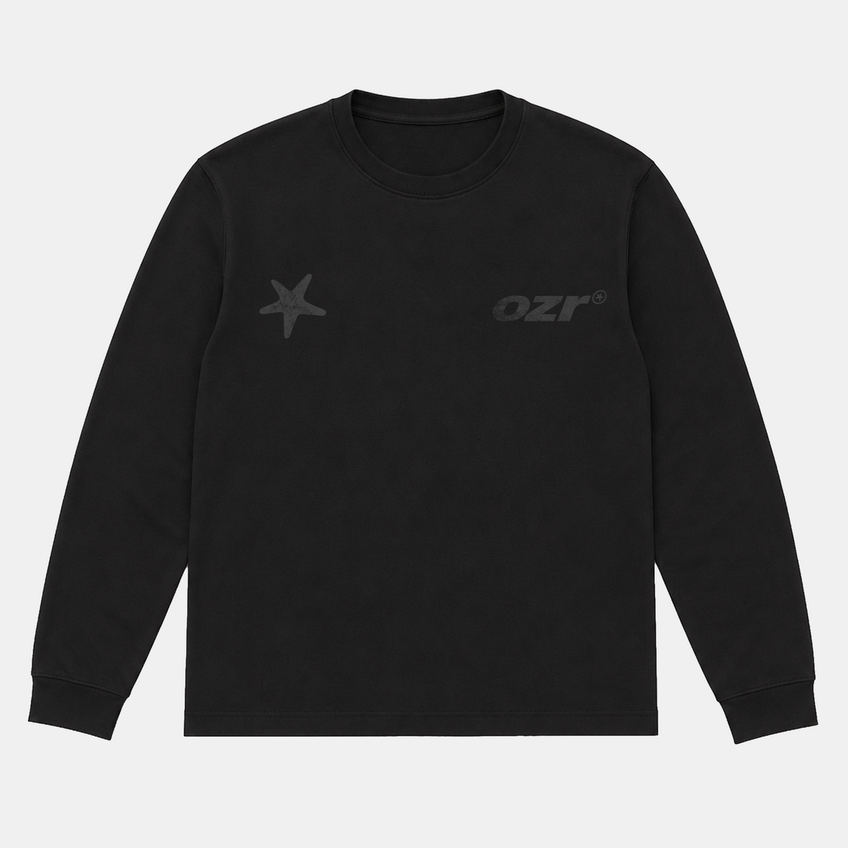 Starfish Longsleeve - Noir — vue du produit