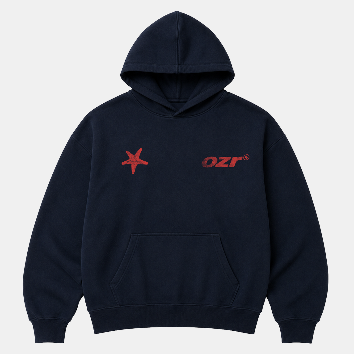 Starfish Hoodie - Bleu