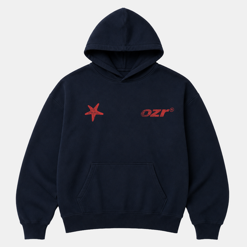 Starfish Hoodie - Bleu