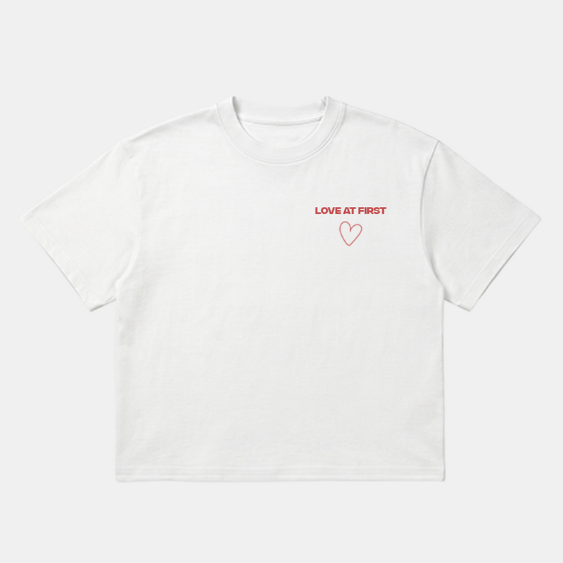 Love at first - T-shirt - Blanc