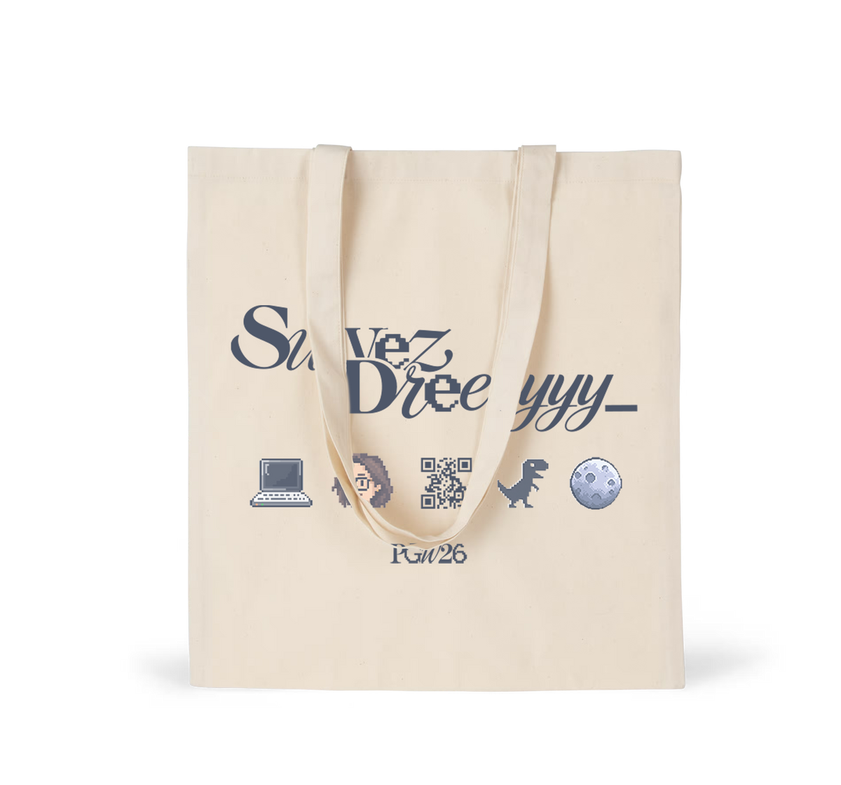 Tote Bag Pixels Vagabonds
